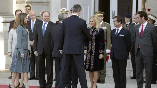 Cristina Cifuentes en un acto en el Palacio Real Cristina Cifuentes en un acto en el Palacio Real