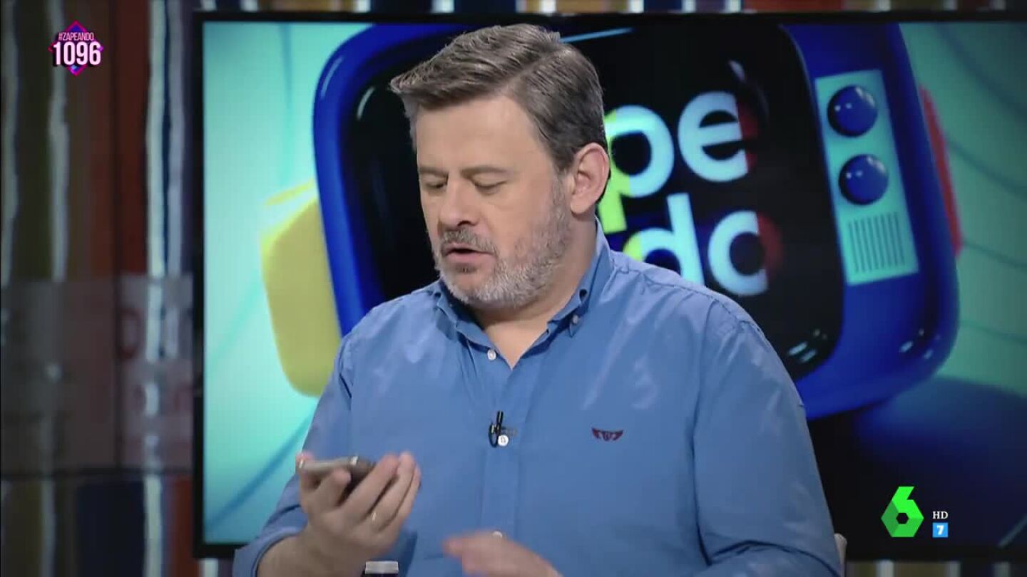 Las "im&aacute;genes en exclusiva" de la pillada de Miki Nadal como altavoz humano 