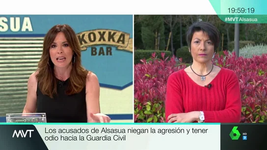 Inmaculada Fuentes, madre del teniente de la Guardia Civil agredido en Alsasua Inmaculada Fuentes, madre del teniente de la Guardia Civil agredido en Alsasua