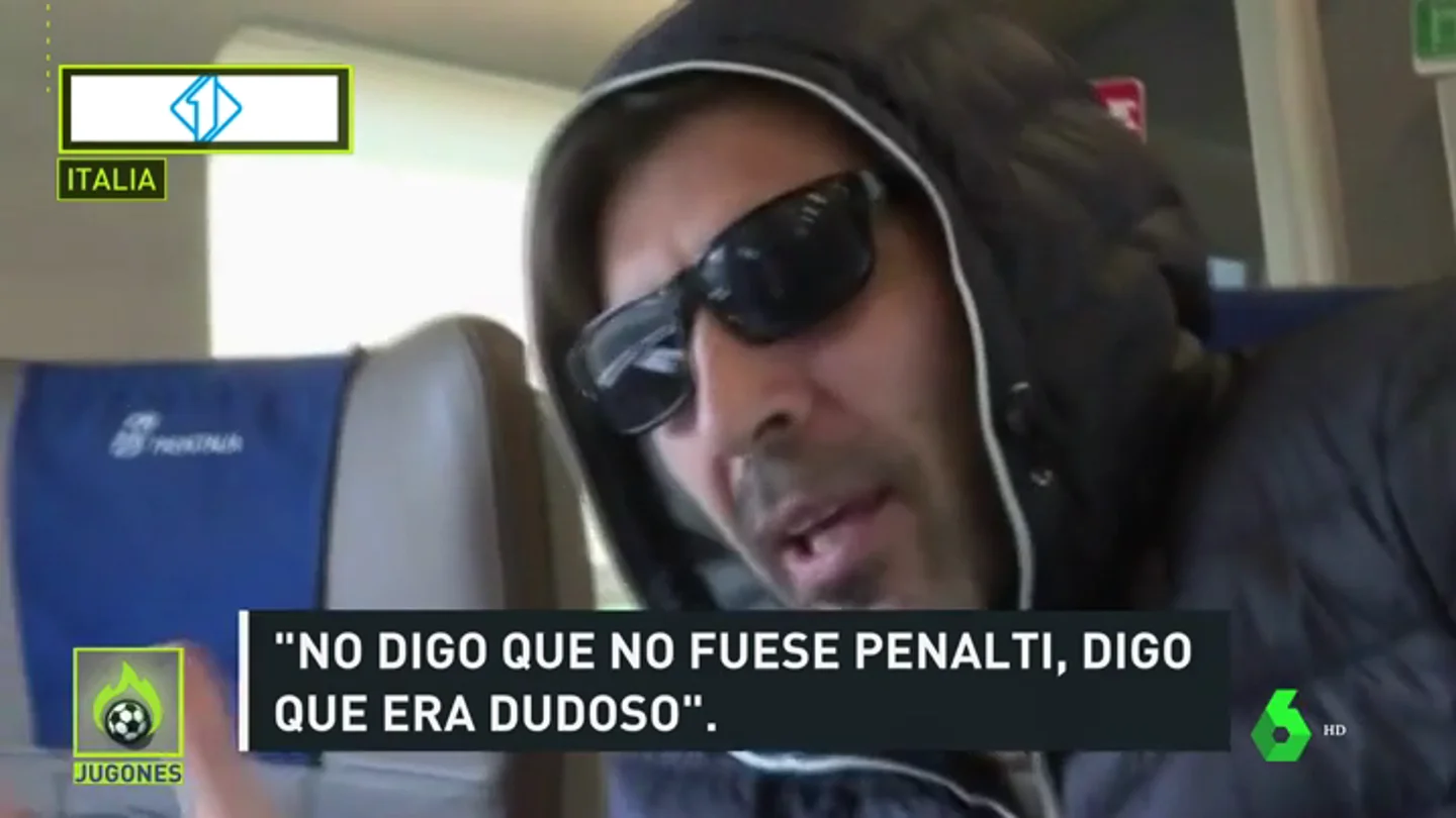 Buffon: "No digo que no fuera penalti, digo que era dudoso" Buffon: "No digo que no fuera penalti, digo que era dudoso"