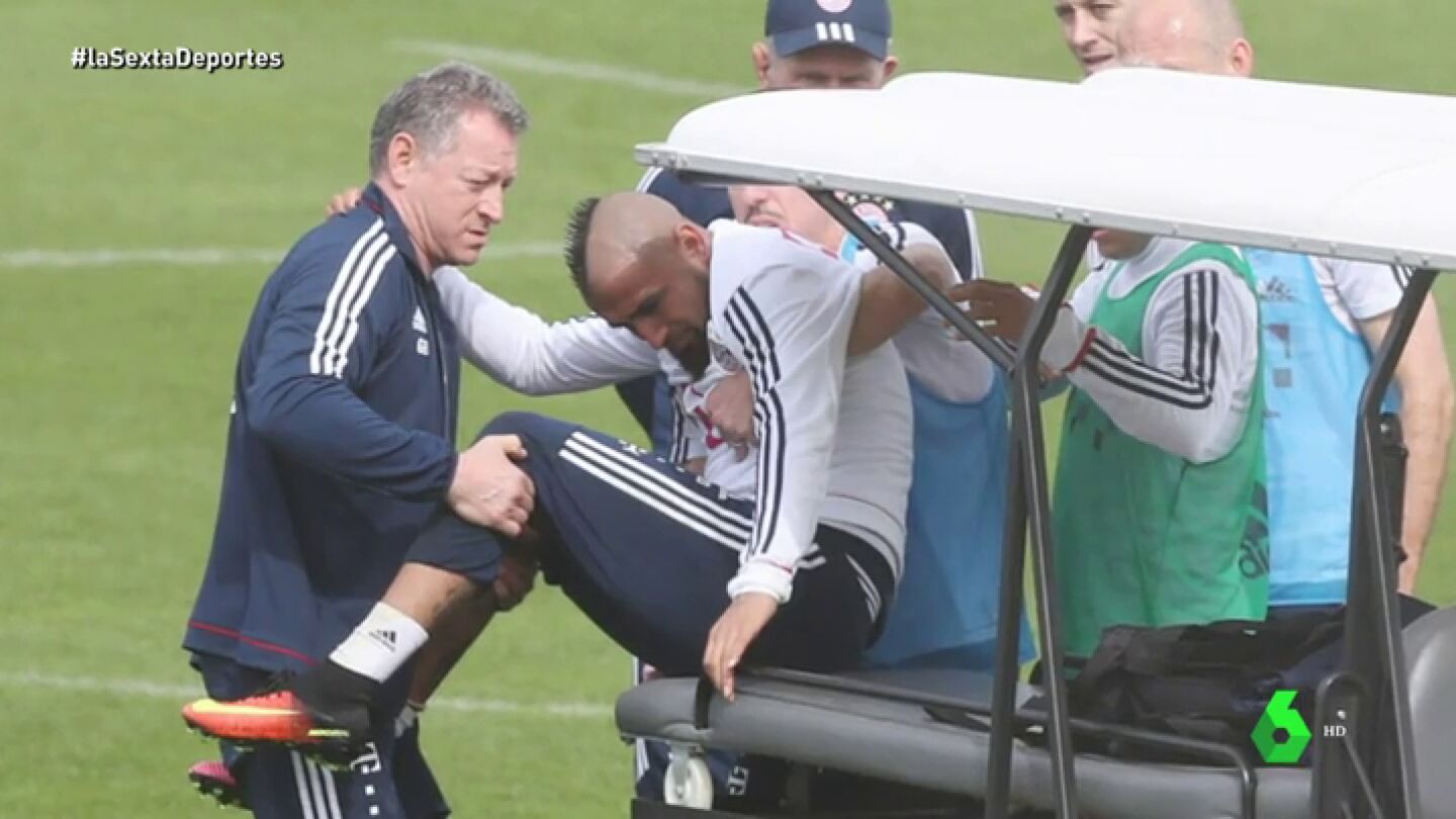 Arturo Vidal va a ser operado y est&aacute; casi descartado ante el Real Madrid en Champions