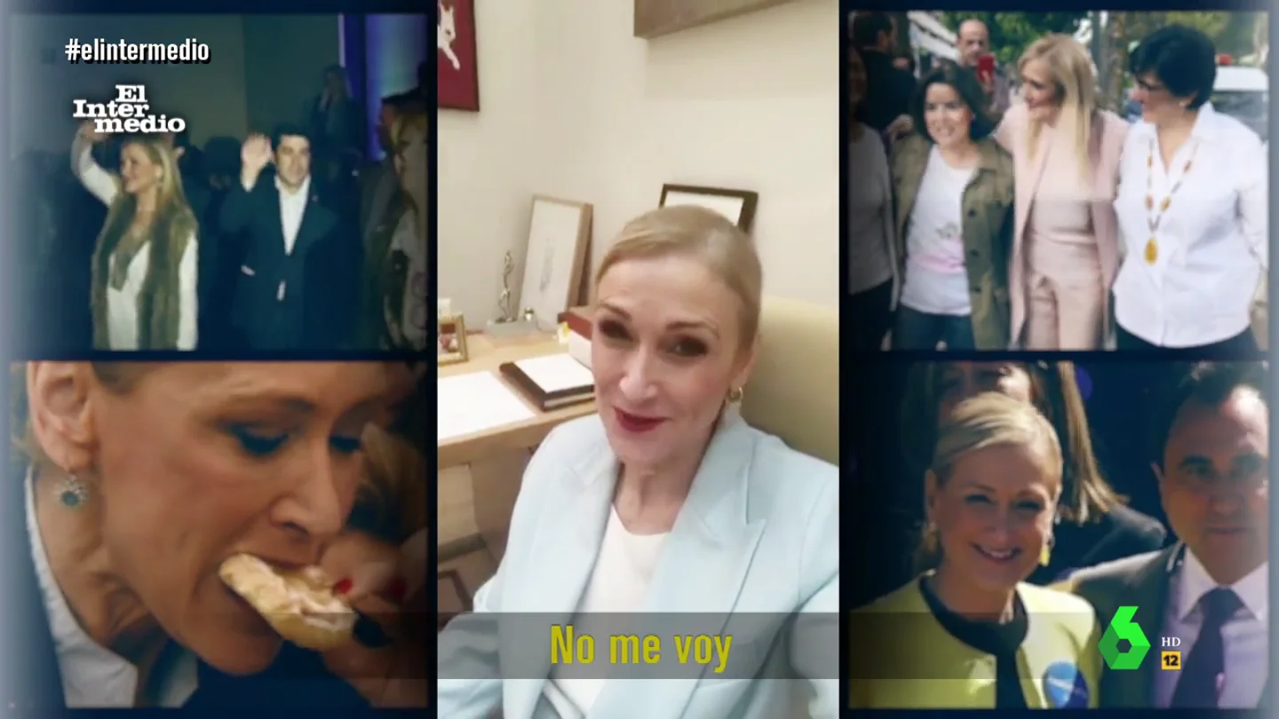 'No me voy, me quedo', el 'temazo' definitivo de Cifuentes que sonará en todas las fiestas de la URJC - El Intermedio El Intermedio