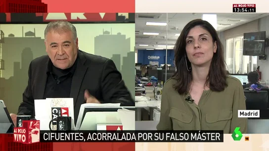 La periodista de 'eldiario.es' Raquel Ejerique La periodista de 'eldiario.es' Raquel Ejerique