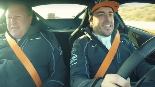 Fernando Alonso y Zak Brown Fernando Alonso y Zak Brown