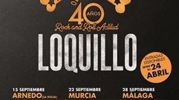 Cartel de la gira de 'Loquillo'