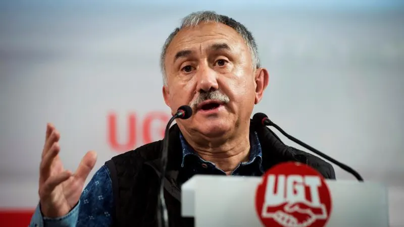 Pepe Álvarez, secretario general de UGT