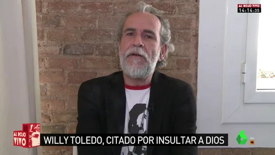 El actor Willy Toledo El actor Willy Toledo