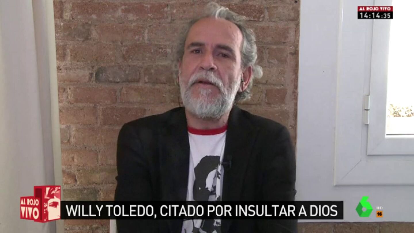 El actor Willy Toledo