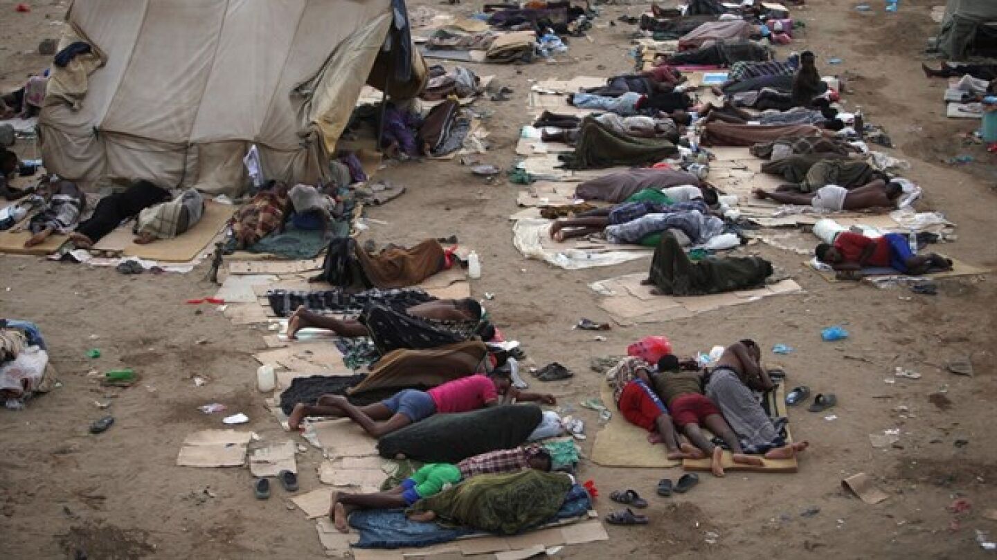 Im&aacute;gen de migrantes en Yemen 