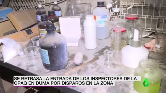 Imágenes de un laboratorio en Duma Imágenes de un laboratorio en Duma