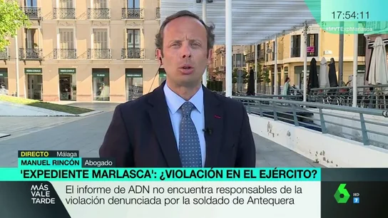 Manuel Rincón, abogado de la soldado víctima de una agresión sexual Manuel Rincón, abogado de la soldado víctima de una agresión sexual