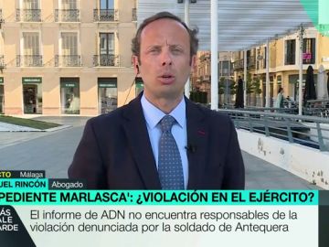 Manuel Rincón, abogado de la soldado víctima de una agresión sexual Manuel Rincón, abogado de la soldado víctima de una agresión sexual