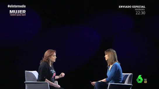 Ana Bella Estévez con Sandra Sabatés Ana Bella Estévez con Sandra Sabatés