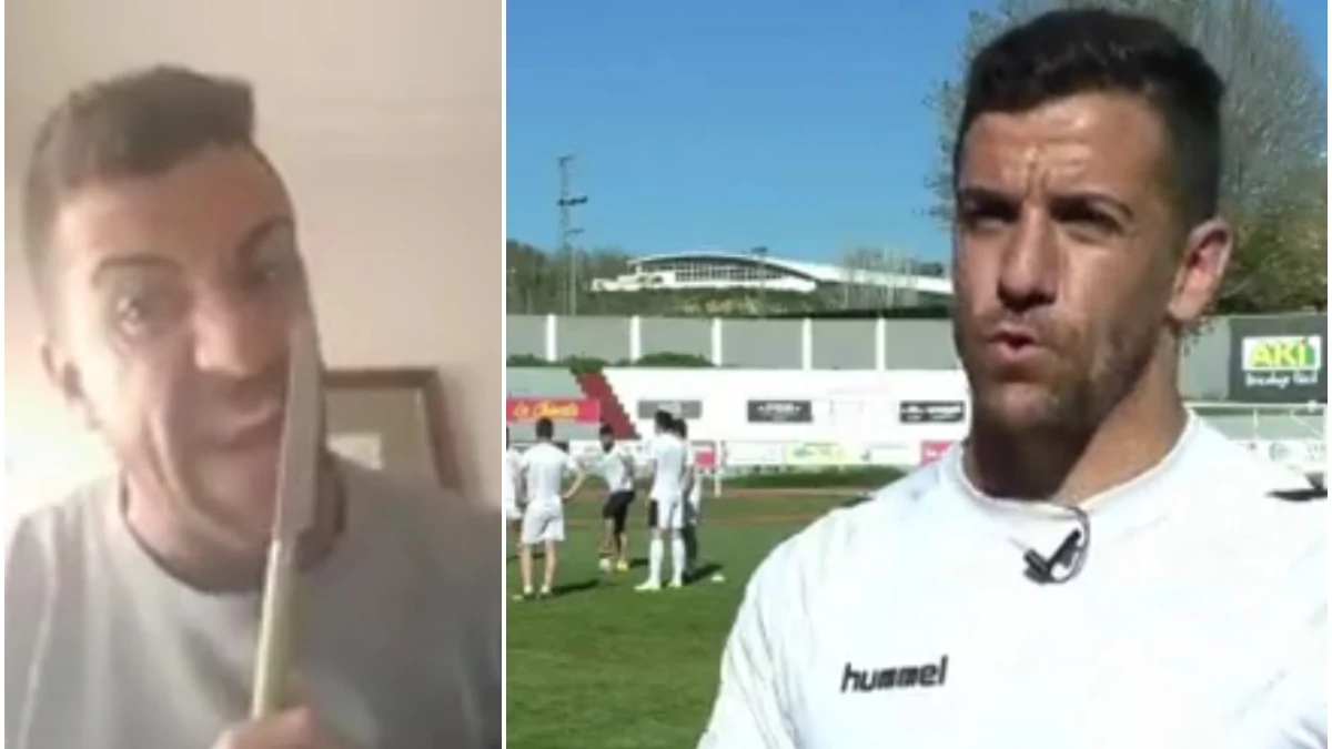 Durántez, jugador del Plasencia, habla con laSexta Deportes