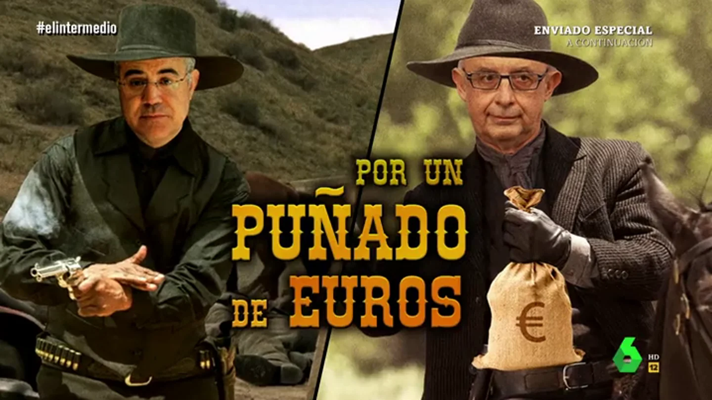 Pablo Llarena y Cristóbal Montoro en 'Por un puñado de euros' Pablo Llarena y Cristóbal Montoro en 'Por un puñado de euros'