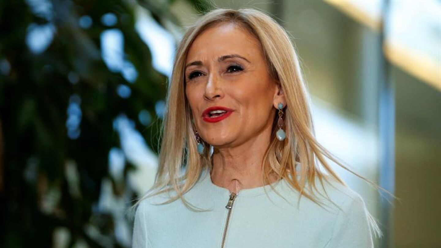 La expresidenta de la Comunidad de Madrid, Cristina Cifuentes