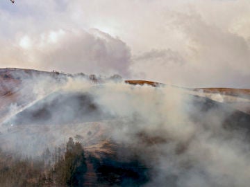 Imagen de archivo de un incendio en Cantabria Imagen de archivo de un incendio en Cantabria