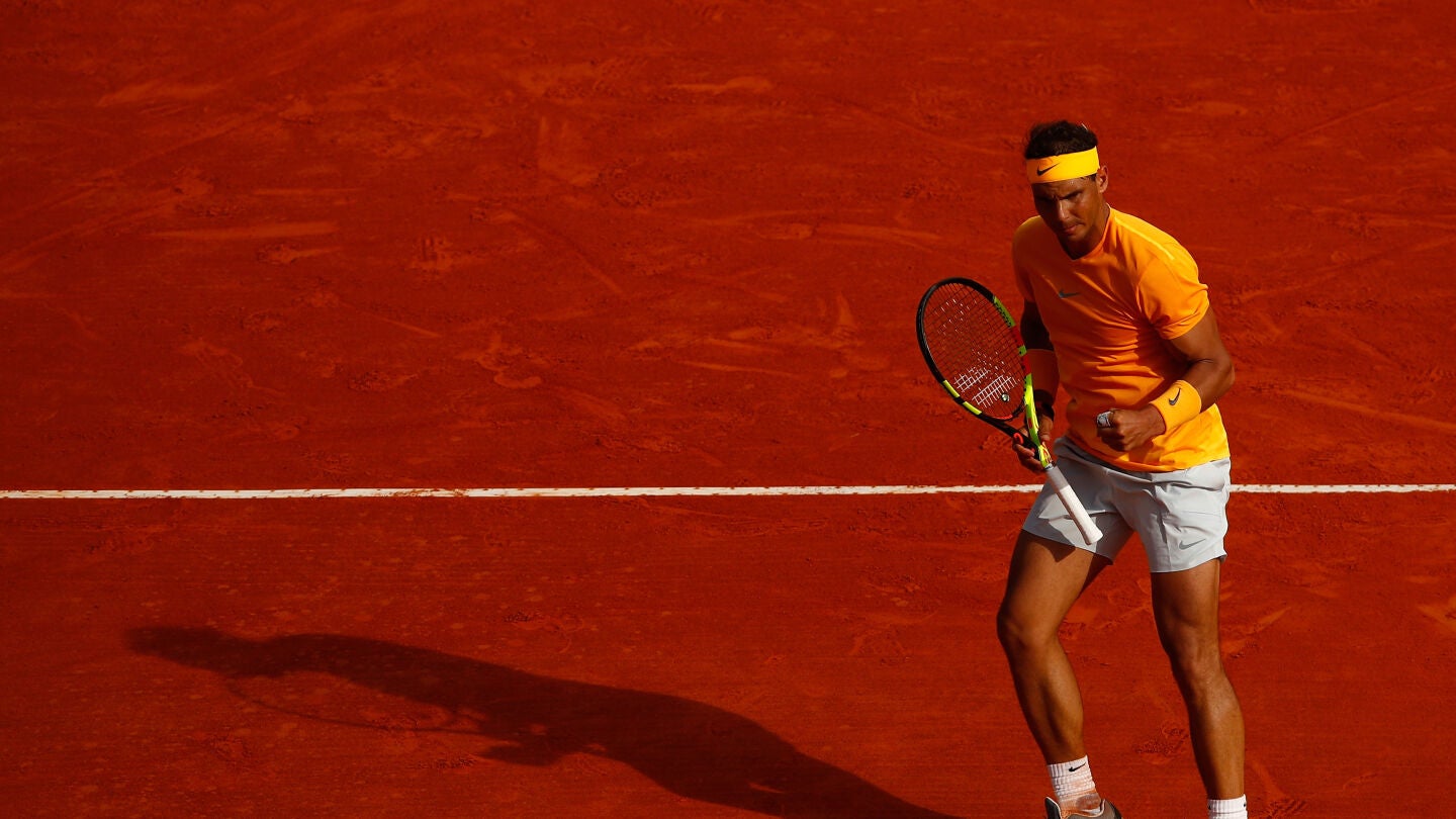 Nadal, en su partido contra Khachanov