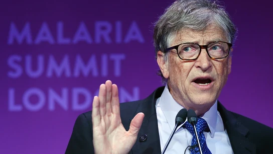 El fundador de Microsoft y filántropo Bill Gates El fundador de Microsoft y filántropo Bill Gates