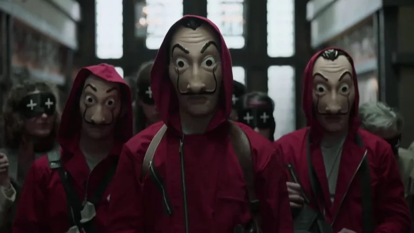 Imágenes de la casa de papel