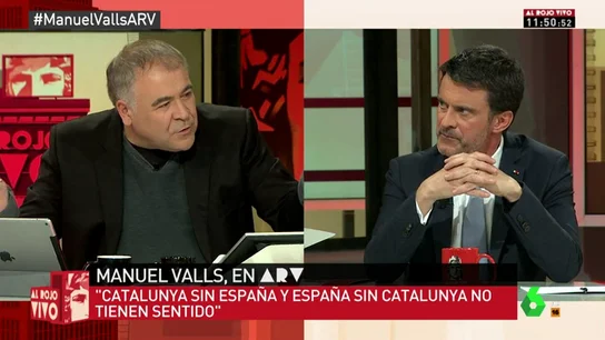 El exprimer ministro de Francia, Manuel Valls El exprimer ministro de Francia, Manuel Valls