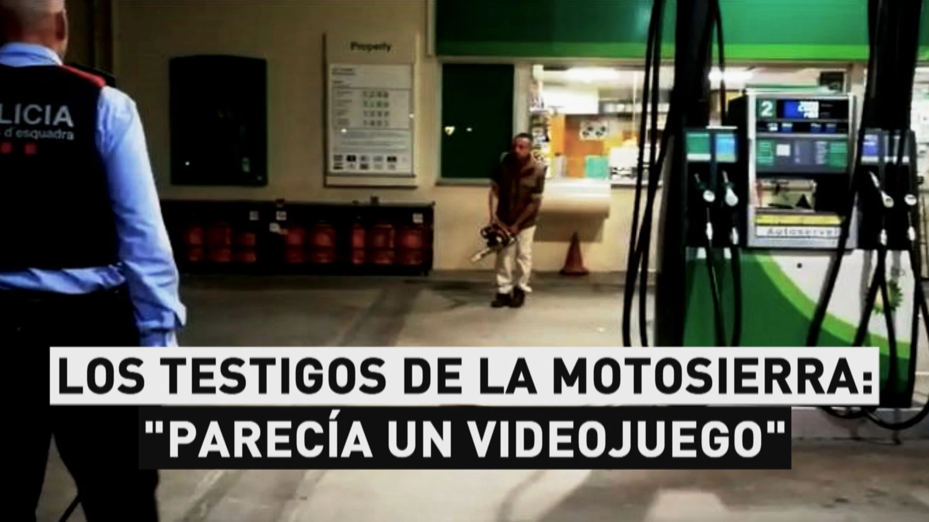Ataque con motosierra en Girona
