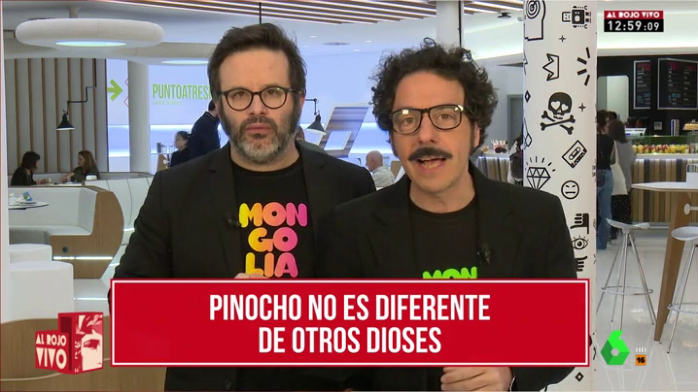 Edu Gal&aacute;n y Dar&iacute;o Adanti, de la revista Mongolia