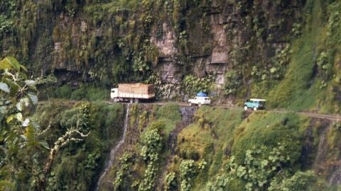Camino a los Yungas, Bolivia