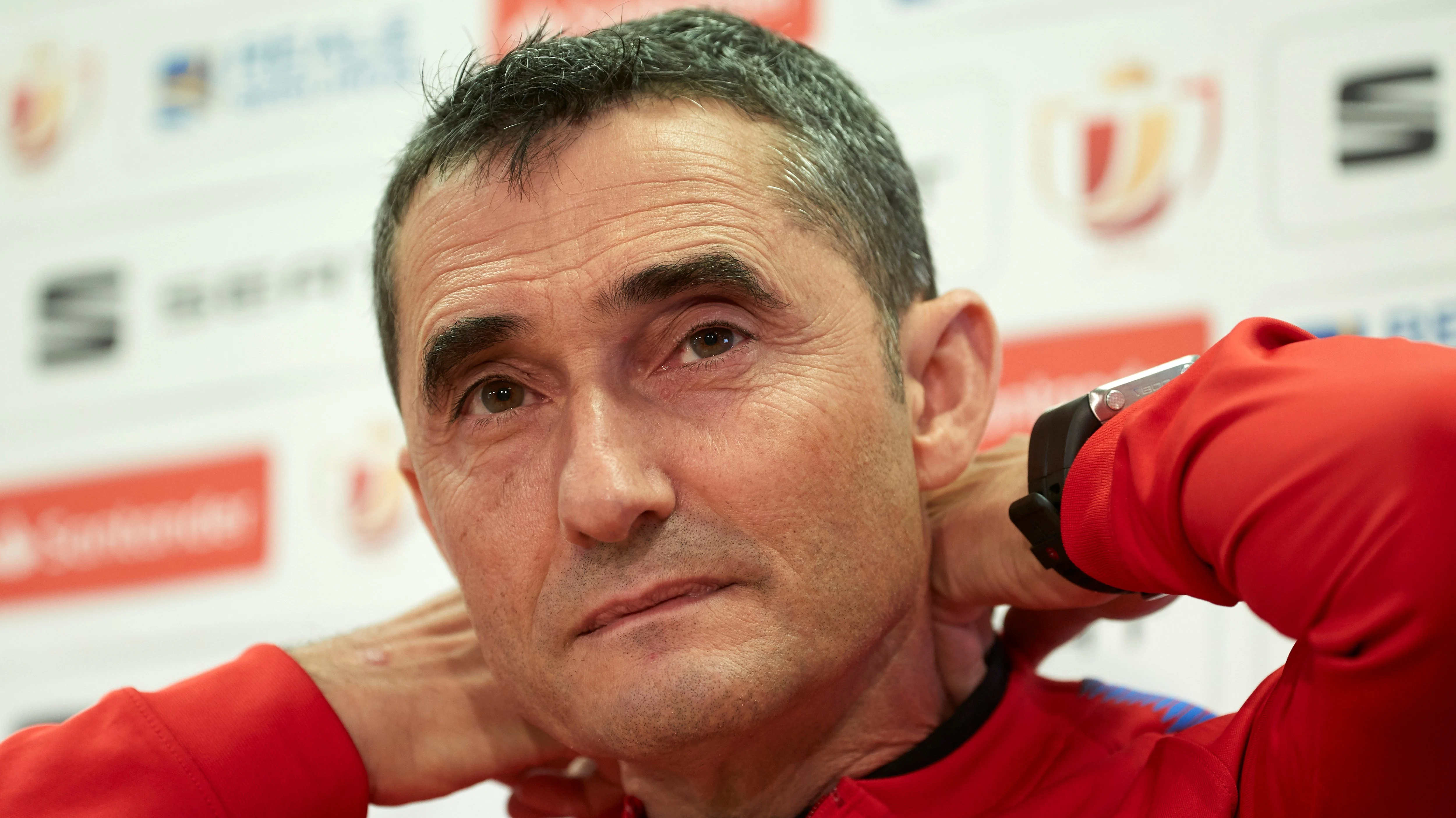 Valverde atiende a los medios de comunicación Valverde atiende a los medios de comunicación