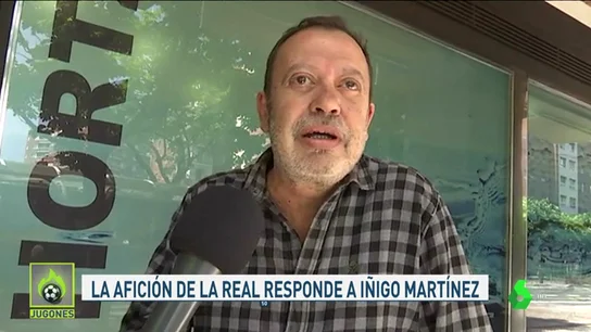 La afición de la Real Sociedad, indignada con las declaraciones de Íñigo Martínez: "Será sinvergüenza" La afición de la Real Sociedad, indignada con las declaraciones de Íñigo Martínez: "Será sinvergüenza"