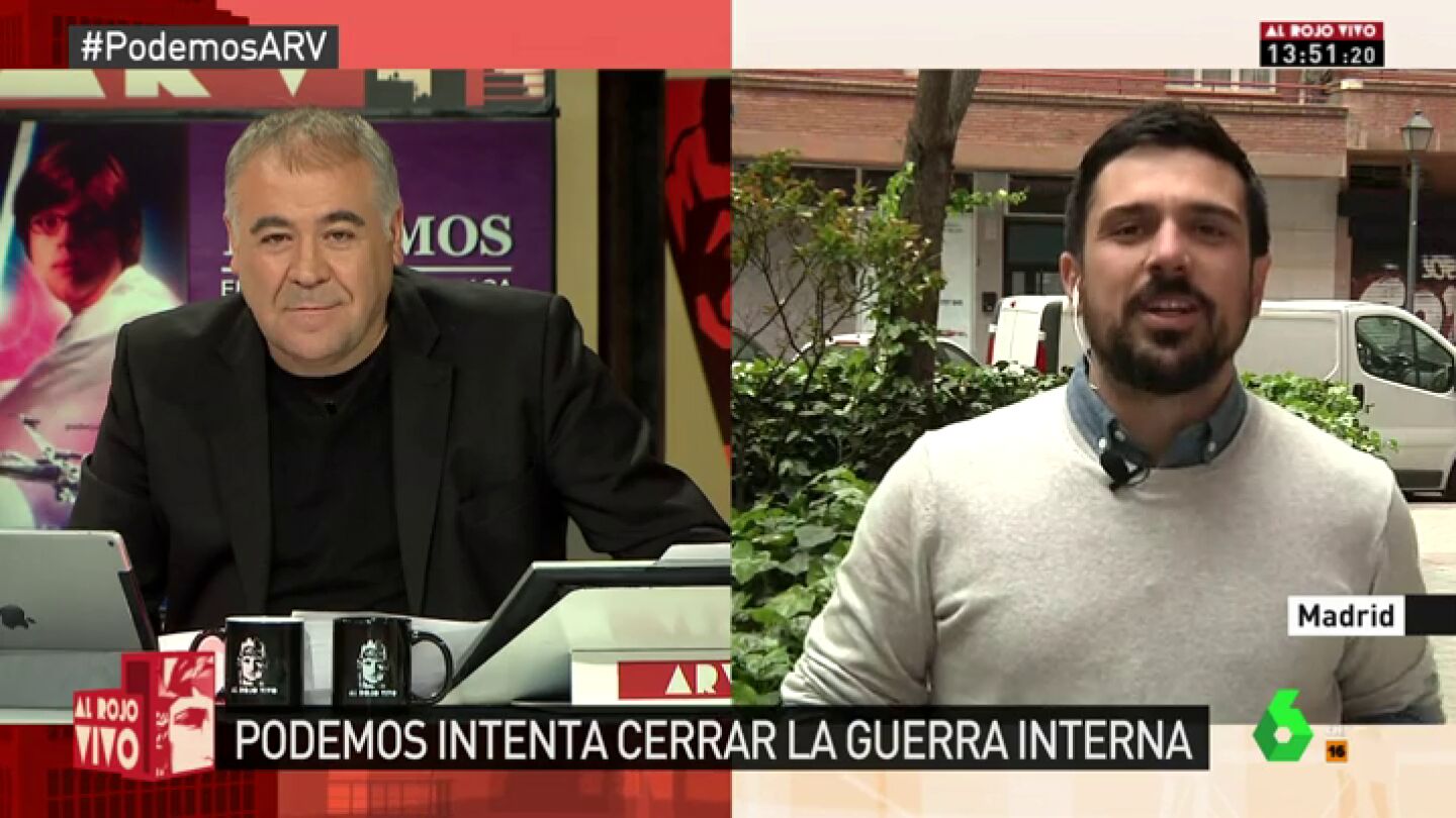 Ram&oacute;n Espinar, secretario general de Podemos en la Comunidad de Madrid