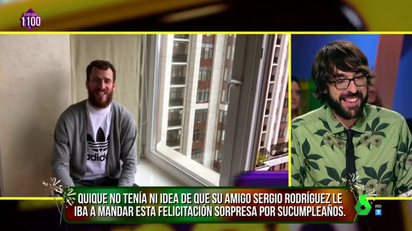 Sergio Rodr&iacute;guez y Quique Peinado