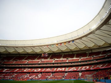 El Wanda Metropolitano, antes de la final de la Copa del Rey El Wanda Metropolitano, antes de la final de la Copa del Rey