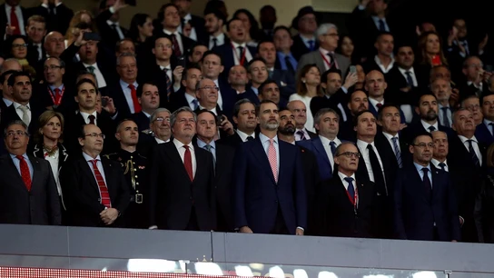 El rey Felipe VI en la final de Copa El rey Felipe VI en la final de Copa
