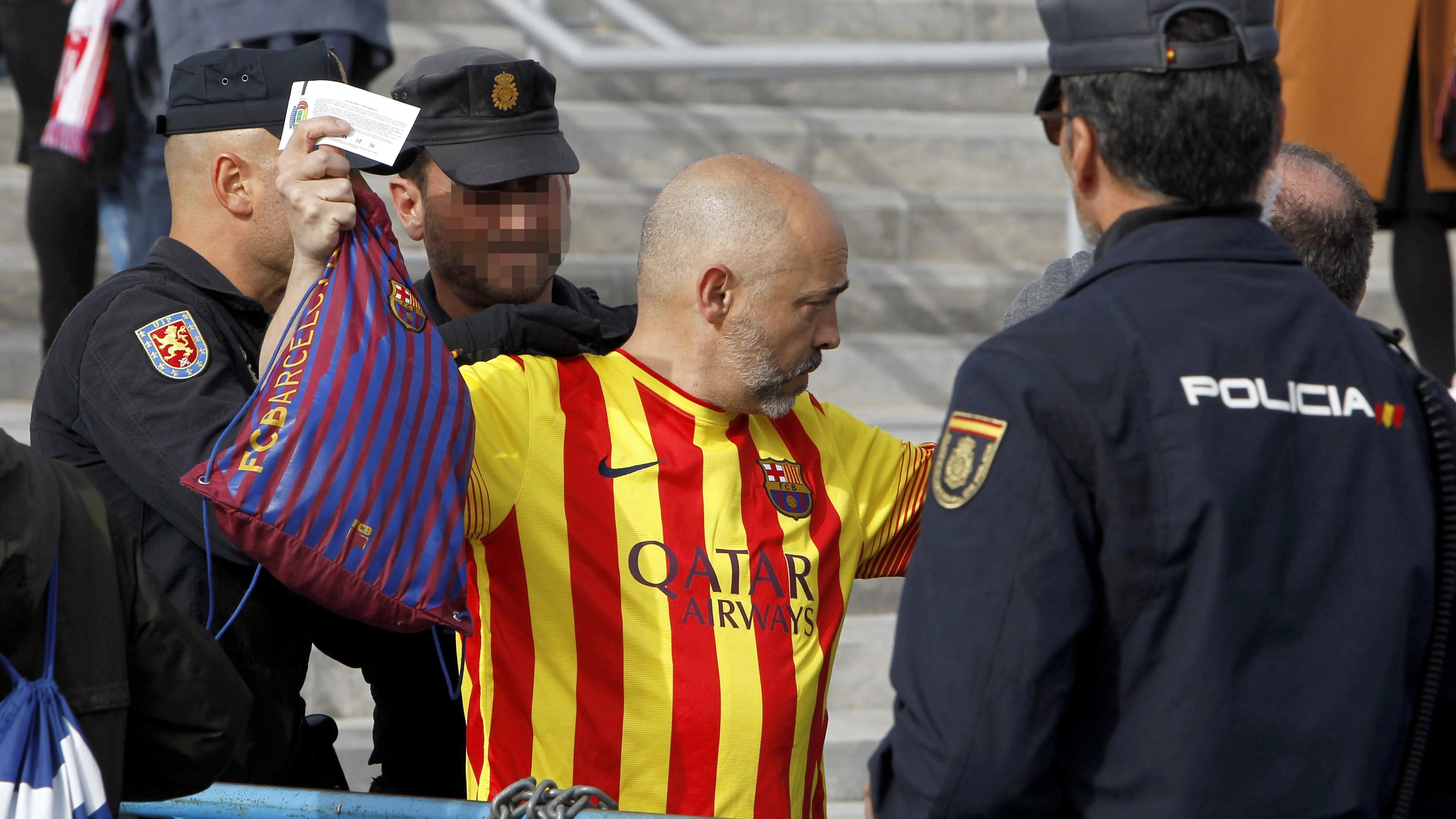 Cacheos previos a la final de la Copa del Rey