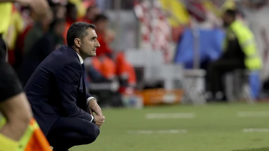 Valverde, durante la final de la Copa del Rey Valverde, durante la final de la Copa del Rey
