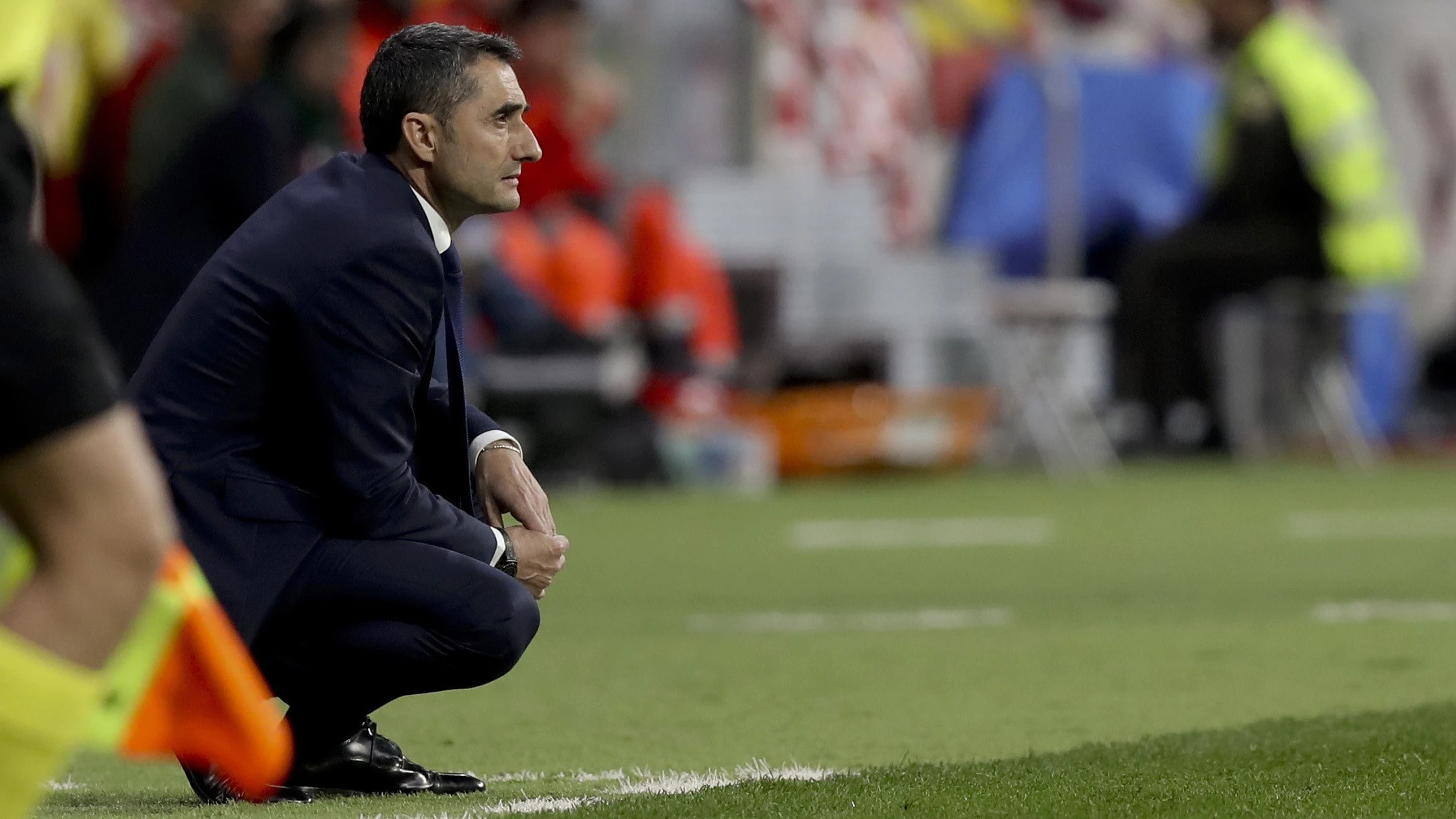 Valverde, durante la final de la Copa del Rey