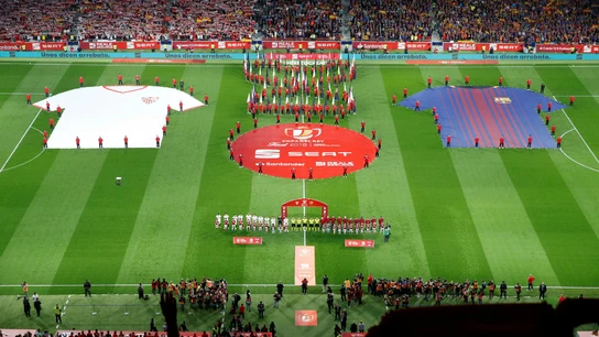 Final de Copa entre el Sevilla y el Barcelona Final de Copa entre el Sevilla y el Barcelona
