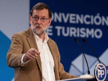 El presidente del Gobierno, Mariano Rajoy, durante su intervención El presidente del Gobierno, Mariano Rajoy, durante su intervención