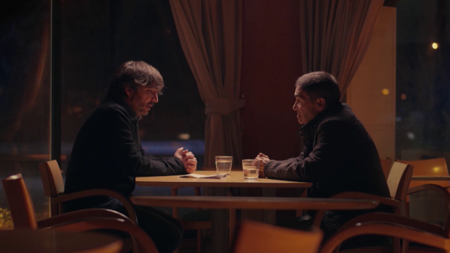 Jordi &Eacute;vole con Rafael L&oacute;pez Oca&ntilde;a en Salvados
