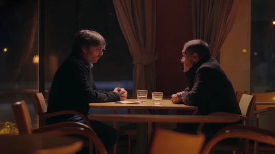 Jordi Évole con Rafael López Ocaña en Salvados Jordi Évole con Rafael López Ocaña en Salvados
