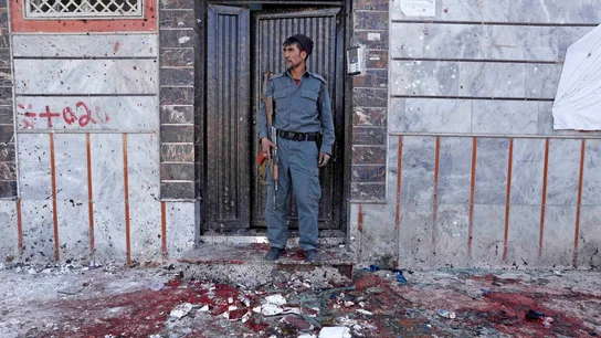 Imagen del atentado suicida en Kabul Imagen del atentado suicida en Kabul