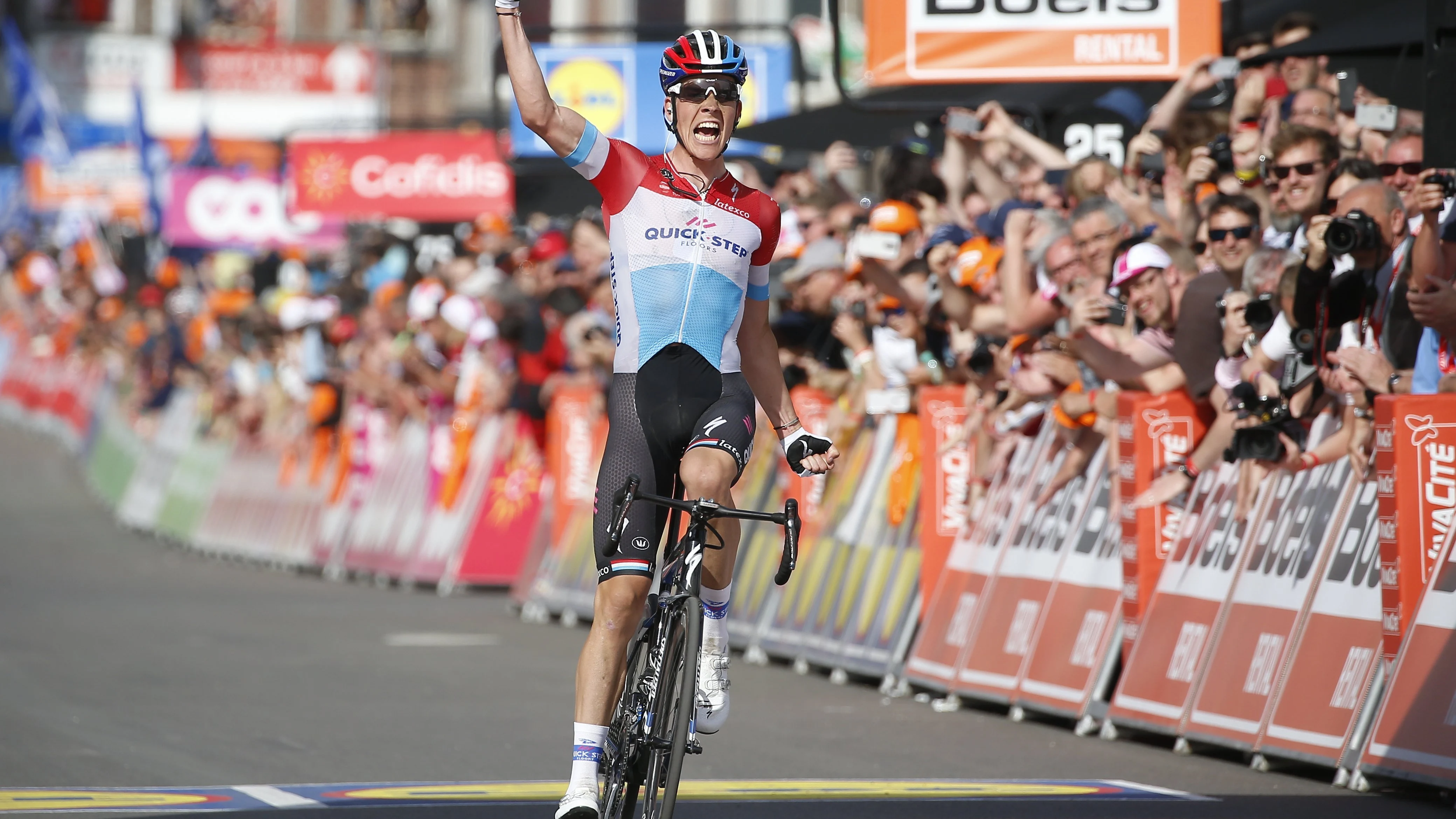 Bob Jungels en la Lieja Bastonge Lieja