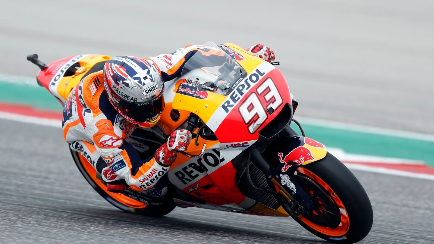 Marc M&aacute;rquez, en el GP de Austin