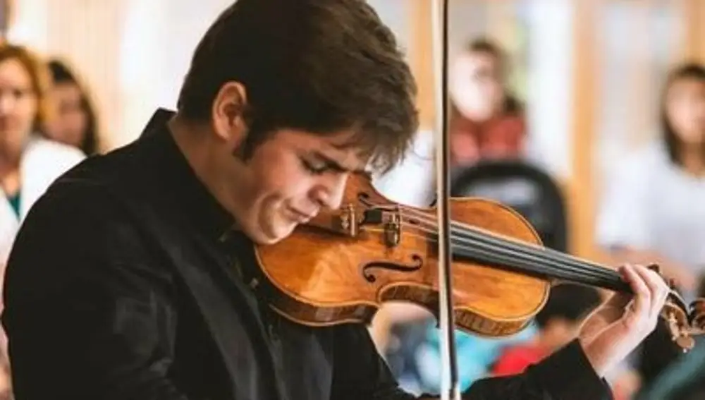 Carlos Martínez, el joven virtuoso del violín