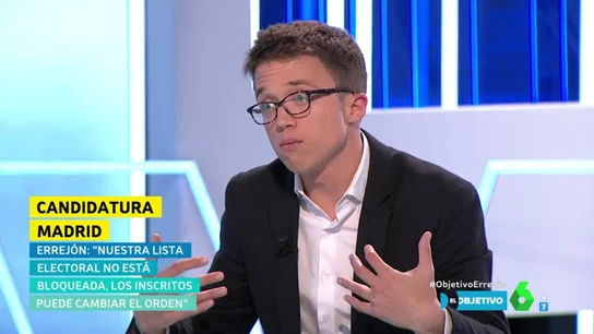 Íñigo Errejón en El Objetivo Íñigo Errejón en El Objetivo