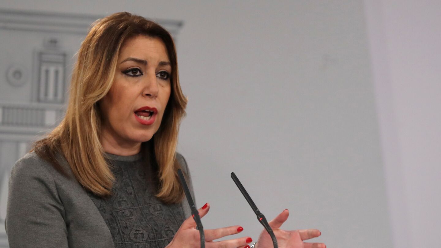 La presidenta de la Junta de Andaluc&iacute;a, Susana D&iacute;az