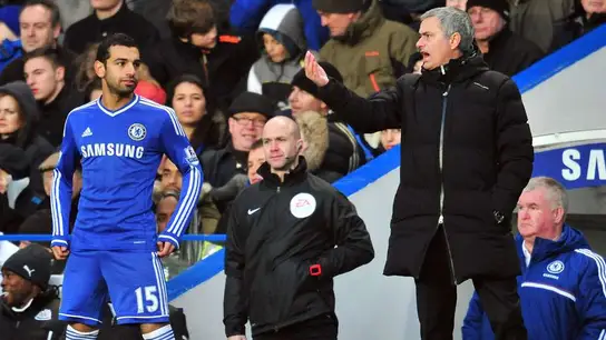 Salah y Mourinho, durante su etapa en el Chelsea Salah y Mourinho, durante su etapa en el Chelsea