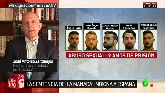 El periodista y analista de laSexta José Antonio Zarzalejos El periodista y analista de laSexta José Antonio Zarzalejos