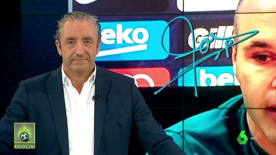 "Iniesta, tú eres el Barça. Siempre serás el Barça. El Barça de todos”. "Iniesta, tú eres el Barça. Siempre serás el Barça. El Barça de todos”.